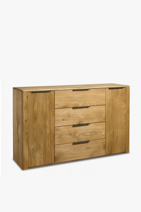 Dubová komoda do spálne, Texas 49